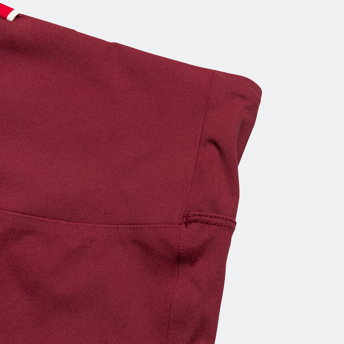 Tracksmith - Womens Allston Long Shorts - Pomegranate - Up There Athletics