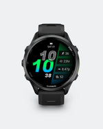 Carbon Grey DLC Titanium w/Black Case-Black/Translucent Whitestone Band