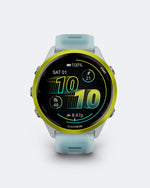Amp Yellow Aluminum w/Translucent Whitestone-Turquoise Band