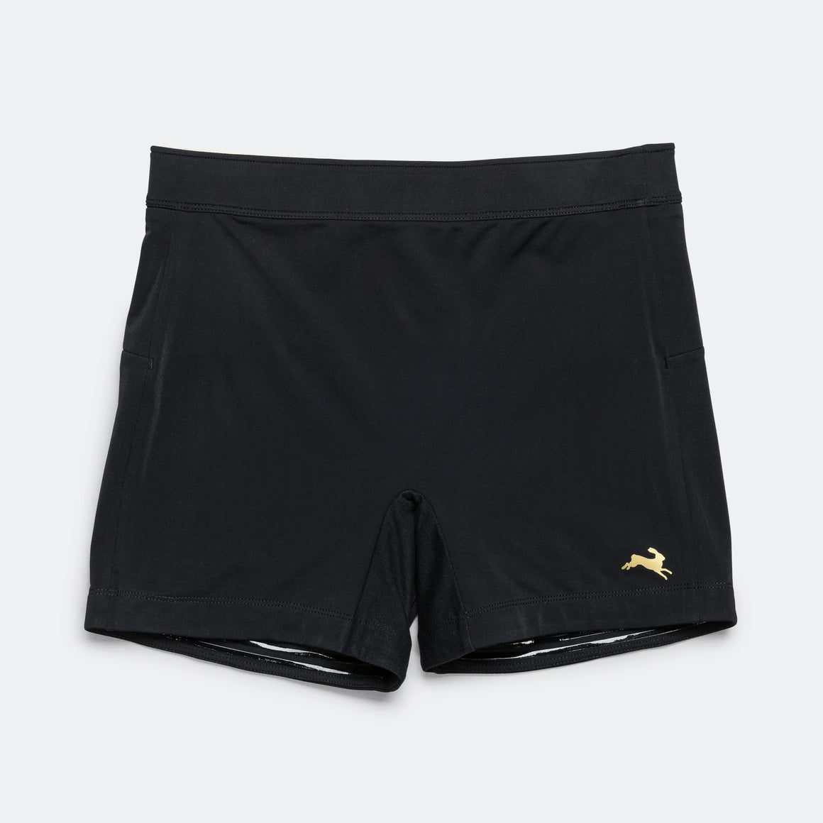 Tracksmith - Womens Turnover Short Tights - Black - Up There Athletics