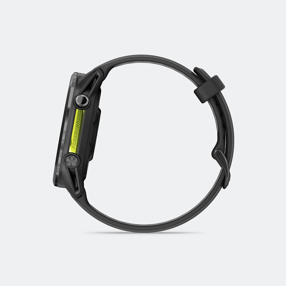 Garmin - Forerunner 970 - Carbon Grey DLC Titanium w/Black Case-Black/Translucent Whitestone Band - Up There Athletics