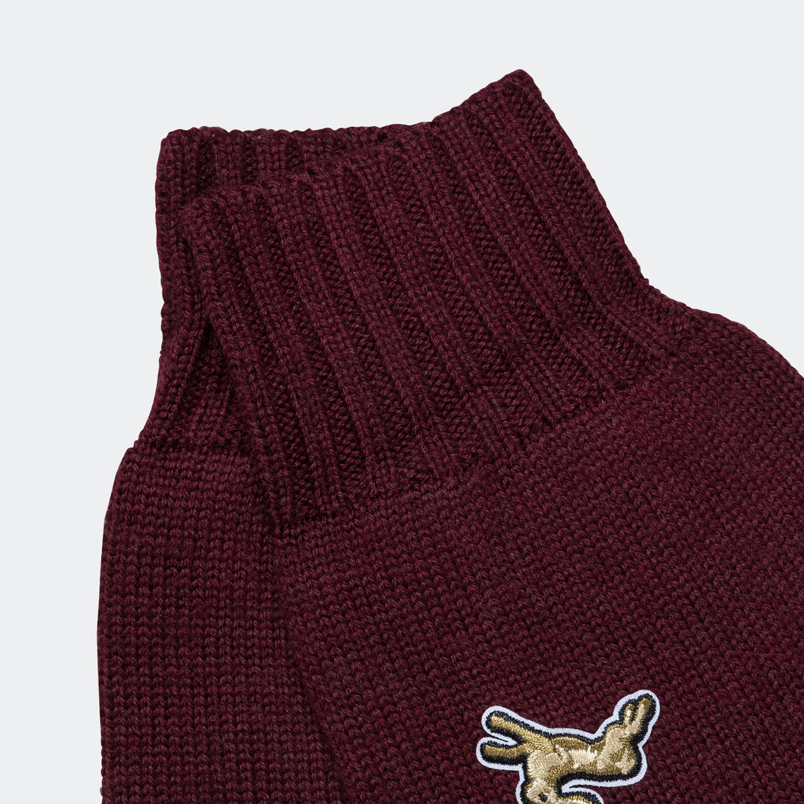 Tracksmith - Harrier Gloves - Berry - Up There Athletics