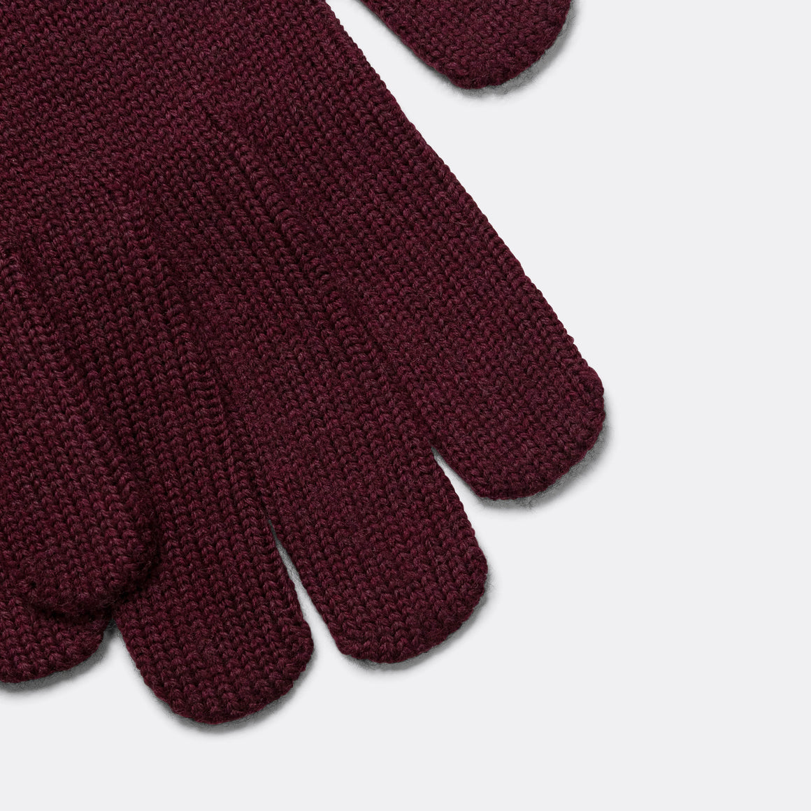 Tracksmith - Harrier Gloves - Berry - Up There Athletics