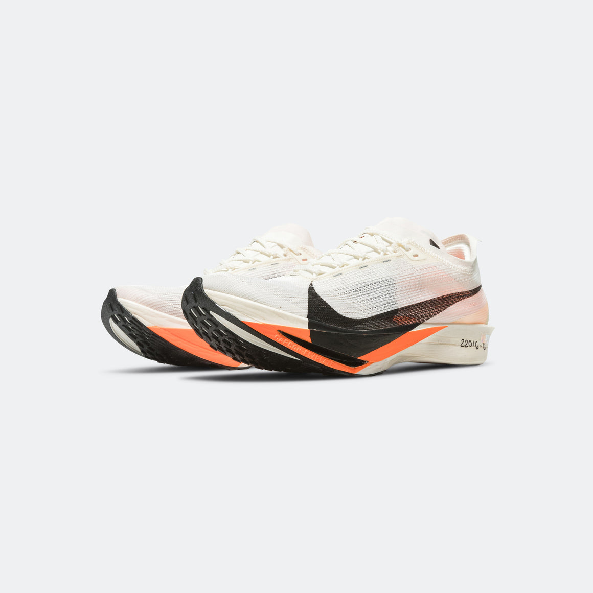 Nike - ZoomX Streakfly 2 Proto - Sail/Black-Total Orange-White - Up There Athletics