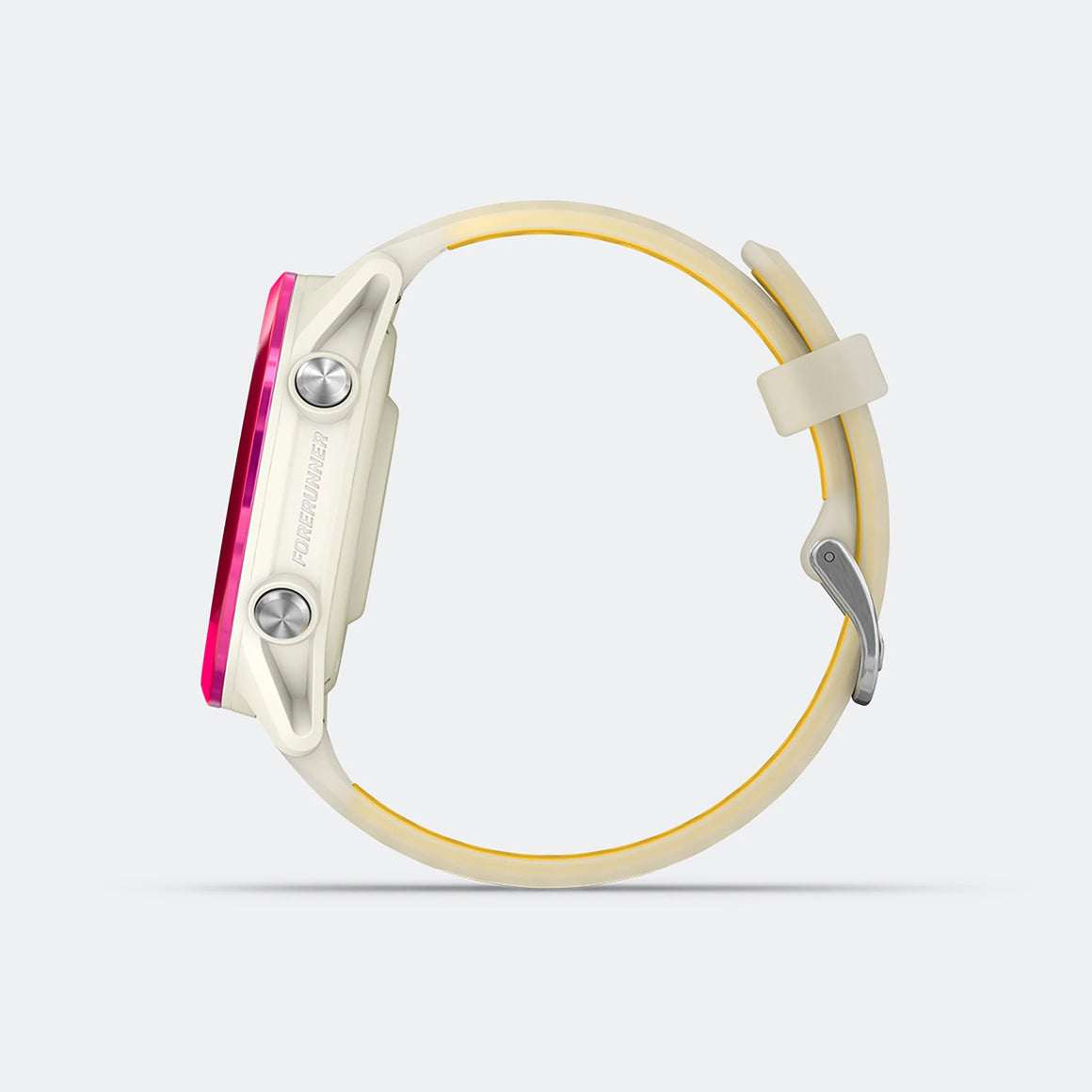 Garmin - Forerunner 570 - 42mm - Raspberry Aluminum w/Translucent Bone-Mango Band - Up There Athletics