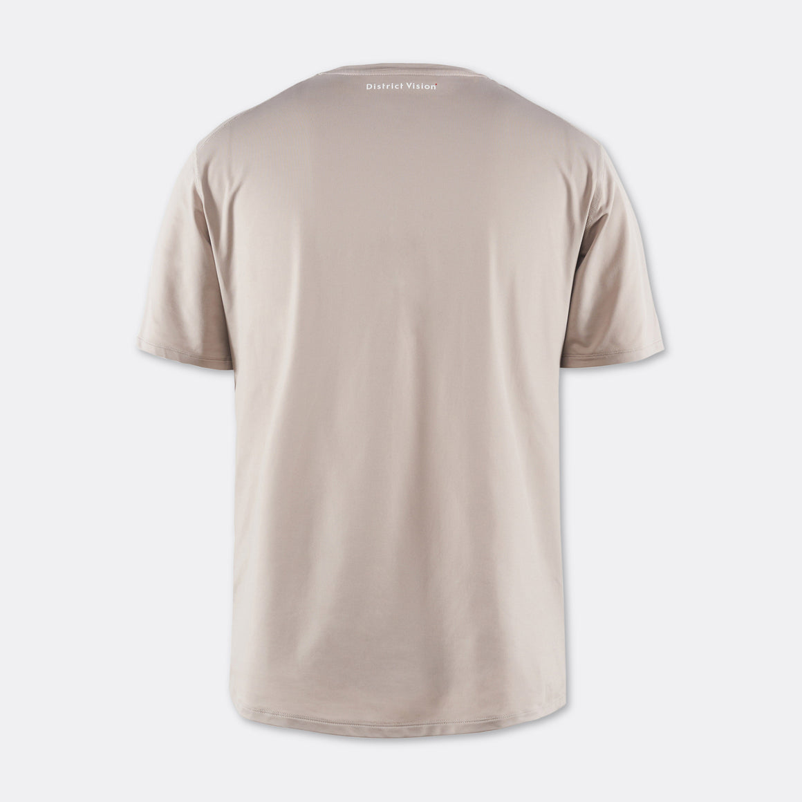 District Vision - Mens DV + NB Lightweight Short Sleeve - Stone - Up There Athletics