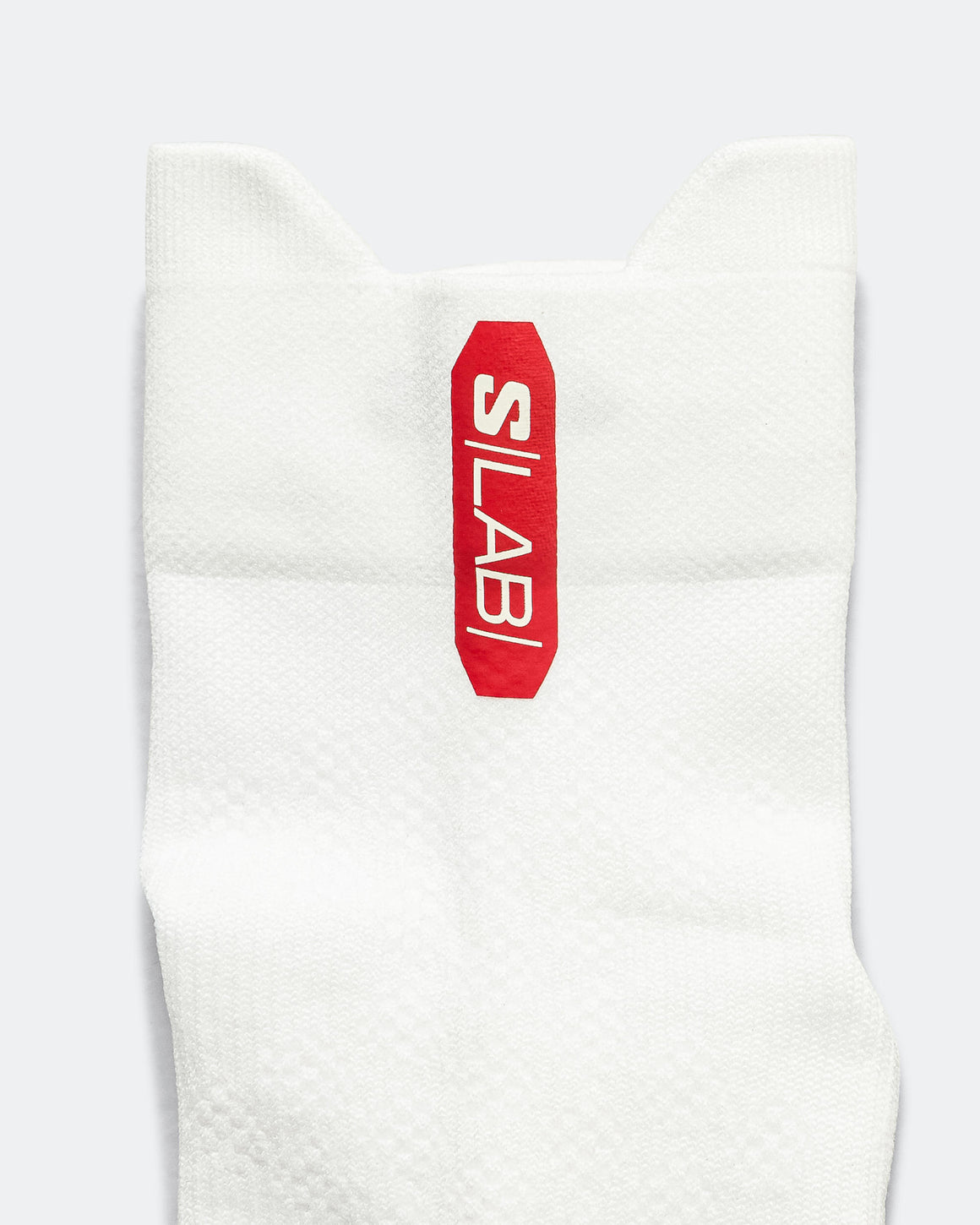 Salomon - S/Lab Glide Ankle Socks - Vanilla Ice/Pompeian Red - Up There Athletics