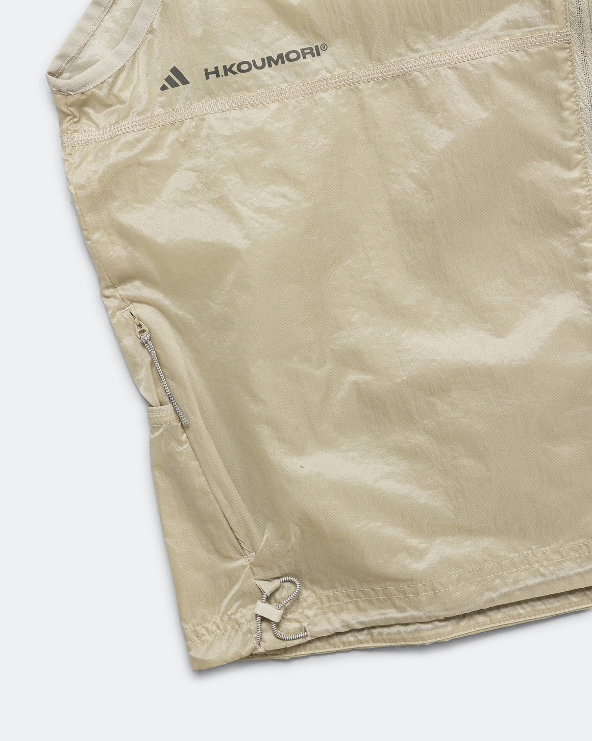 adidas - Mens Adi365 Running Vest x Hermanos Koumori - Putty Grey - Up There Athletics