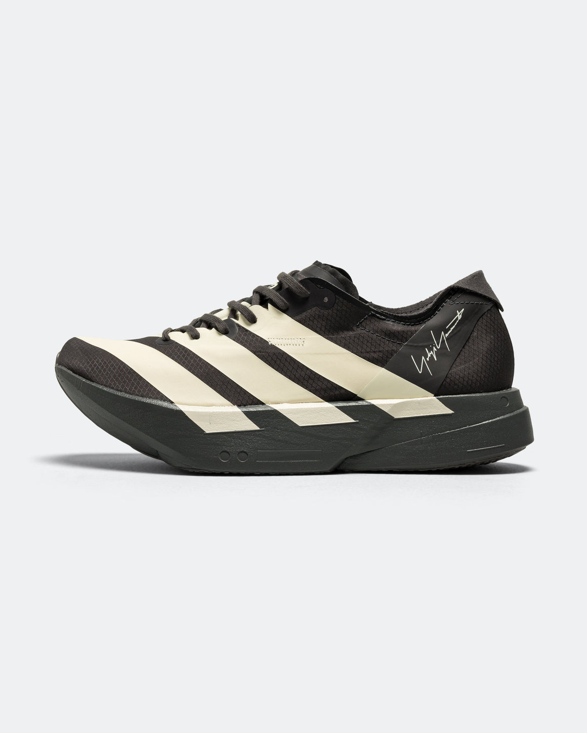 adidas - Adizero Adios Pro 4 x Y-3 - Utility Black/Utility Black-Off White - Up There Athletics