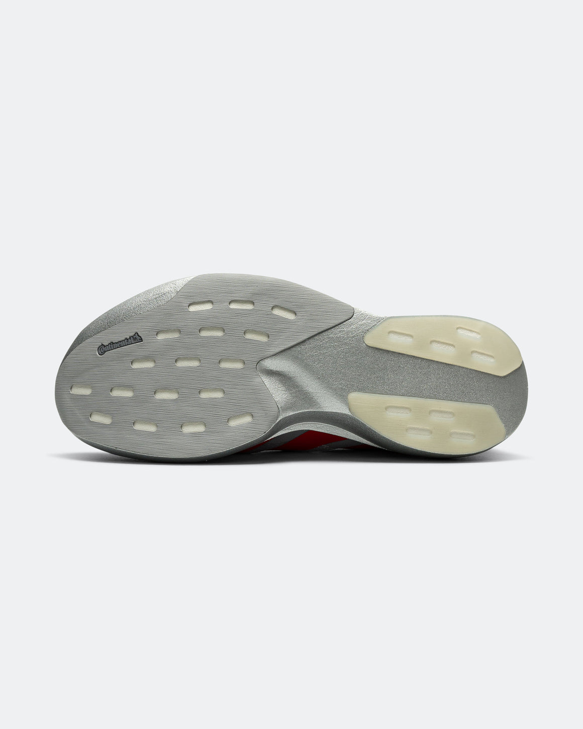 adidas - Mens Adizero Evo SL - Silver Metallic/Lucid Red-Iron Metallic - Up There Athletics