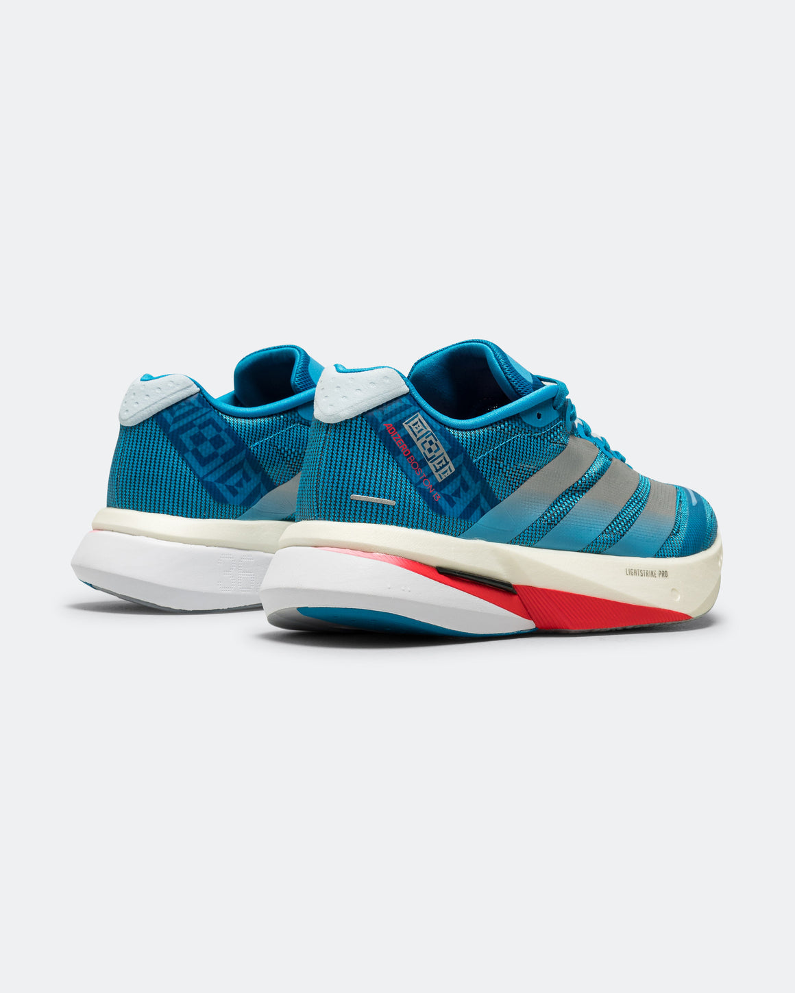 adidas - Mens Adizero Boston 13 - Solar Blue/Silver Metallic-Dark Solar Blue - Up There Athletics