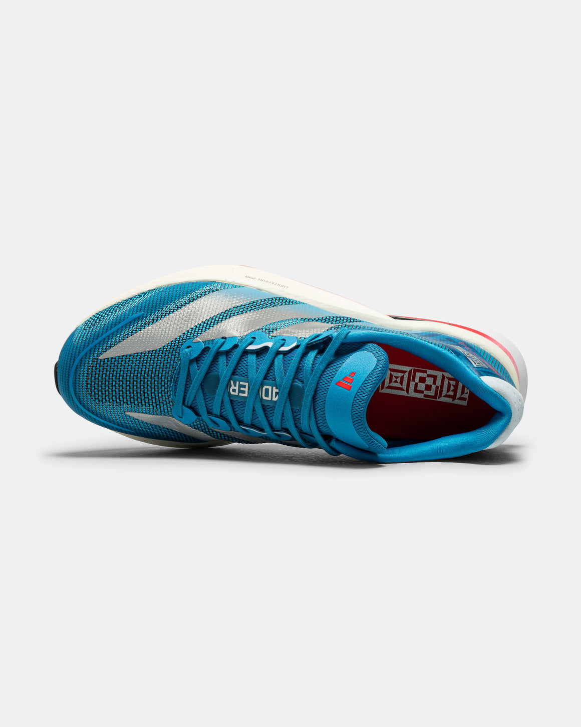 adidas - Mens Adizero Boston 13 - Solar Blue/Silver Metallic-Dark Solar Blue - Up There Athletics