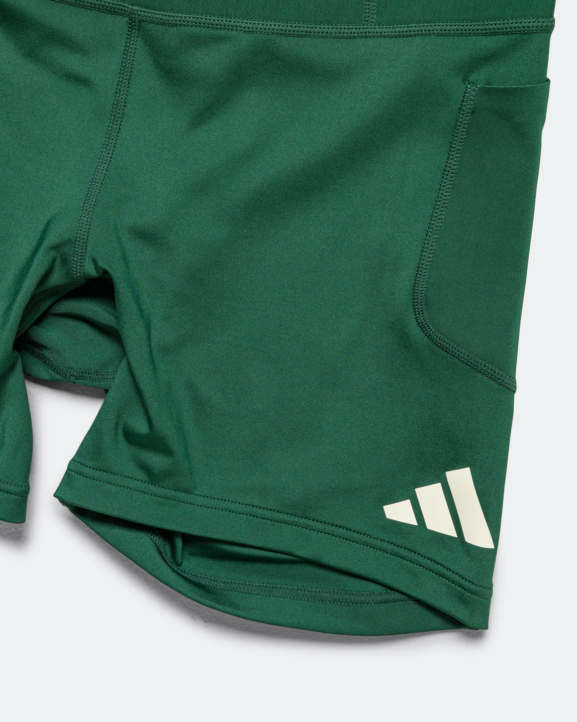 adidas - Mens Adizero NYC Short Tights - Collegiate Green - Up There Athletics