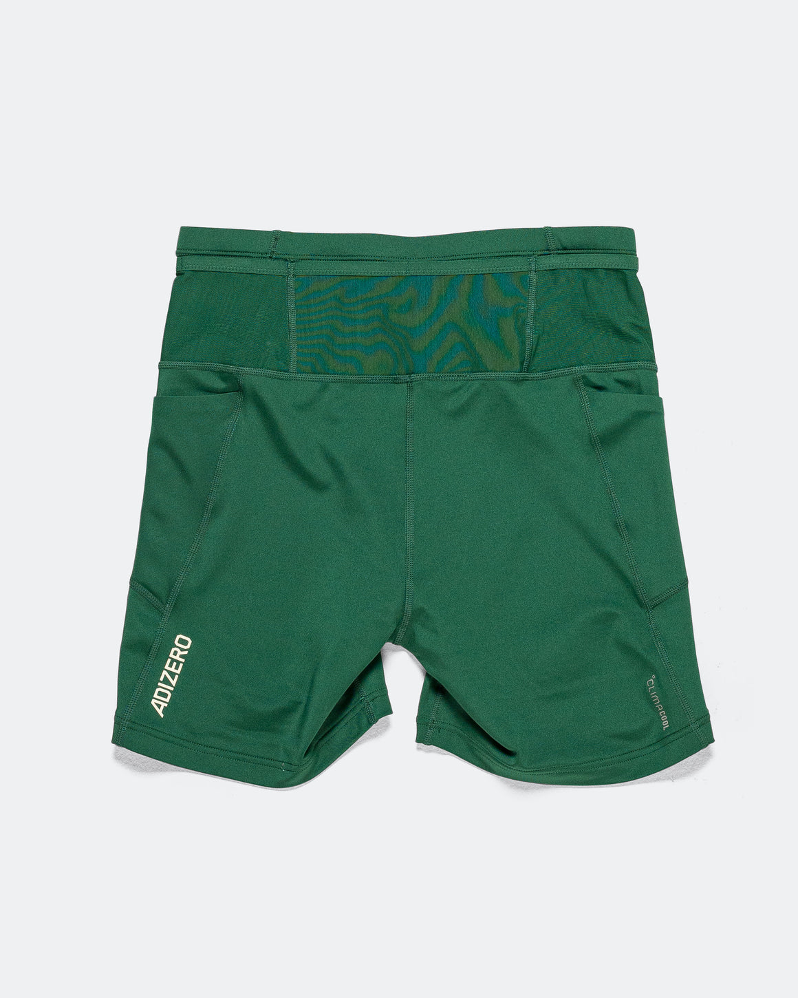adidas - Mens Adizero NYC Short Tights - Collegiate Green - Up There Athletics