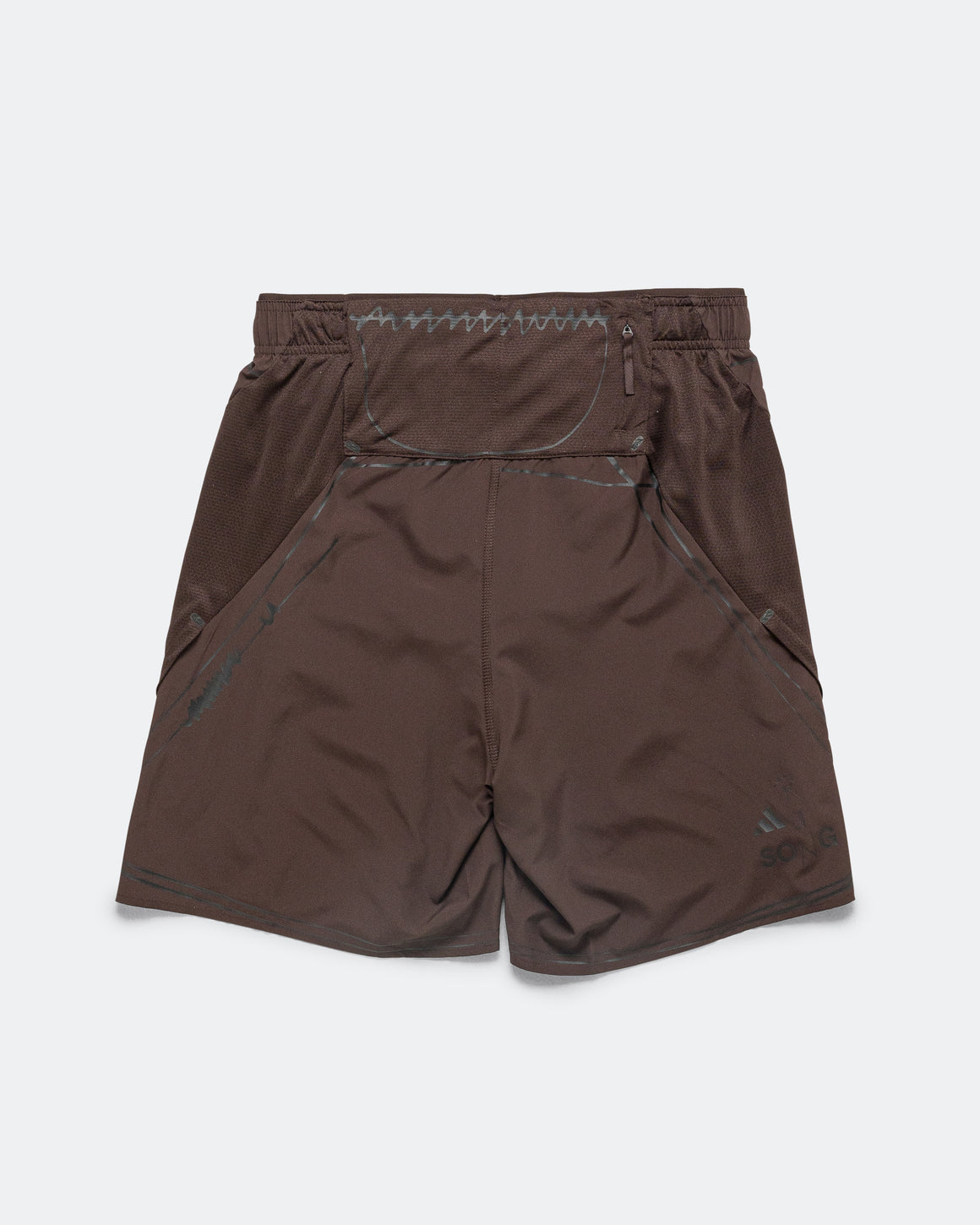 adidas - Mens Adi365 Running Shorts 7in x SFTM - Aurora Coffee - Up There Athletics
