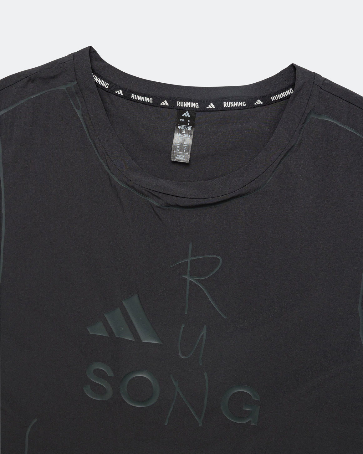 adidas - Mens Running Tank x SFTM - Black - Up There Athletics