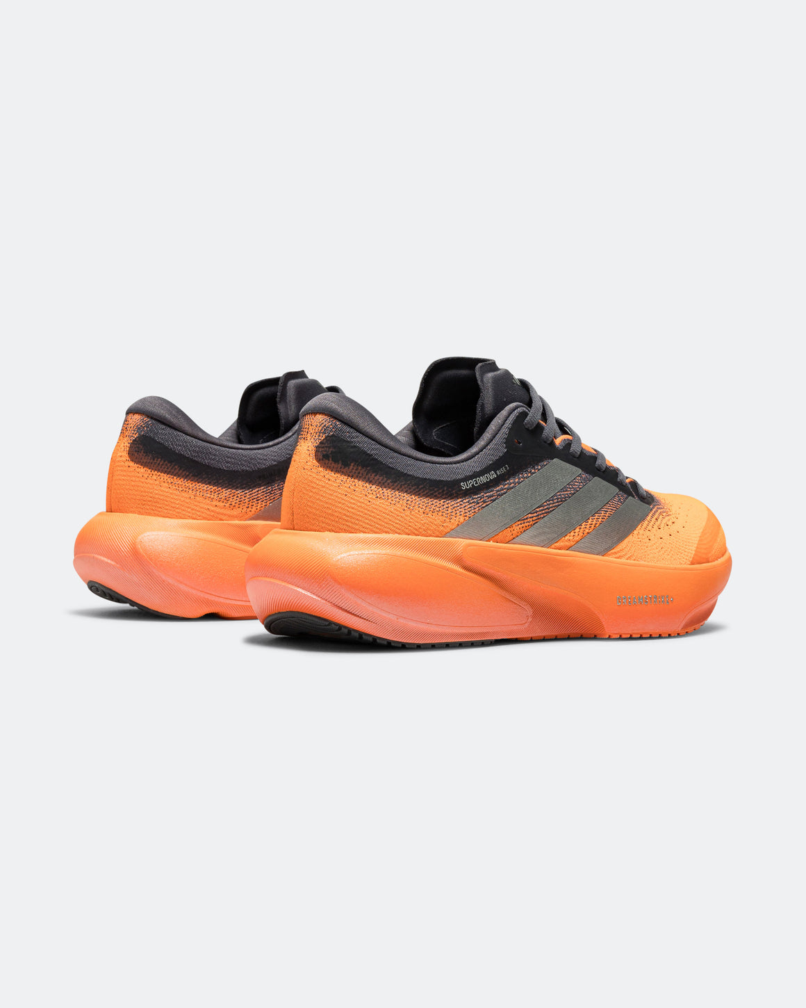 adidas - Mens Supernova Rise 3 - Aurora Onix/Silver Metallic-Lucid Orange - Up There Athletics