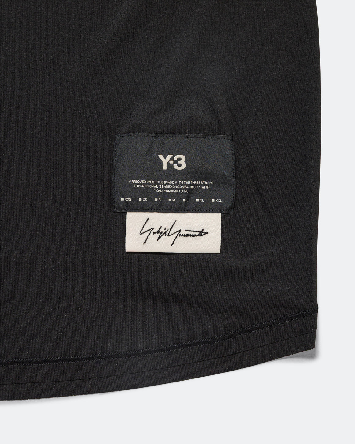 adidas - Mens Y-3 Running Short Sleeve Tee - Black - Up There Athletics