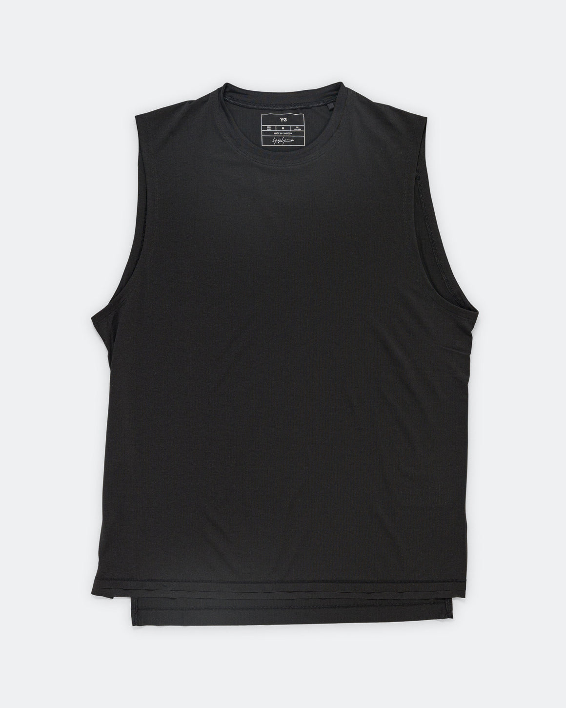 adidas - Mens Y-3 Running Tank Top - Black - Up There Athletics