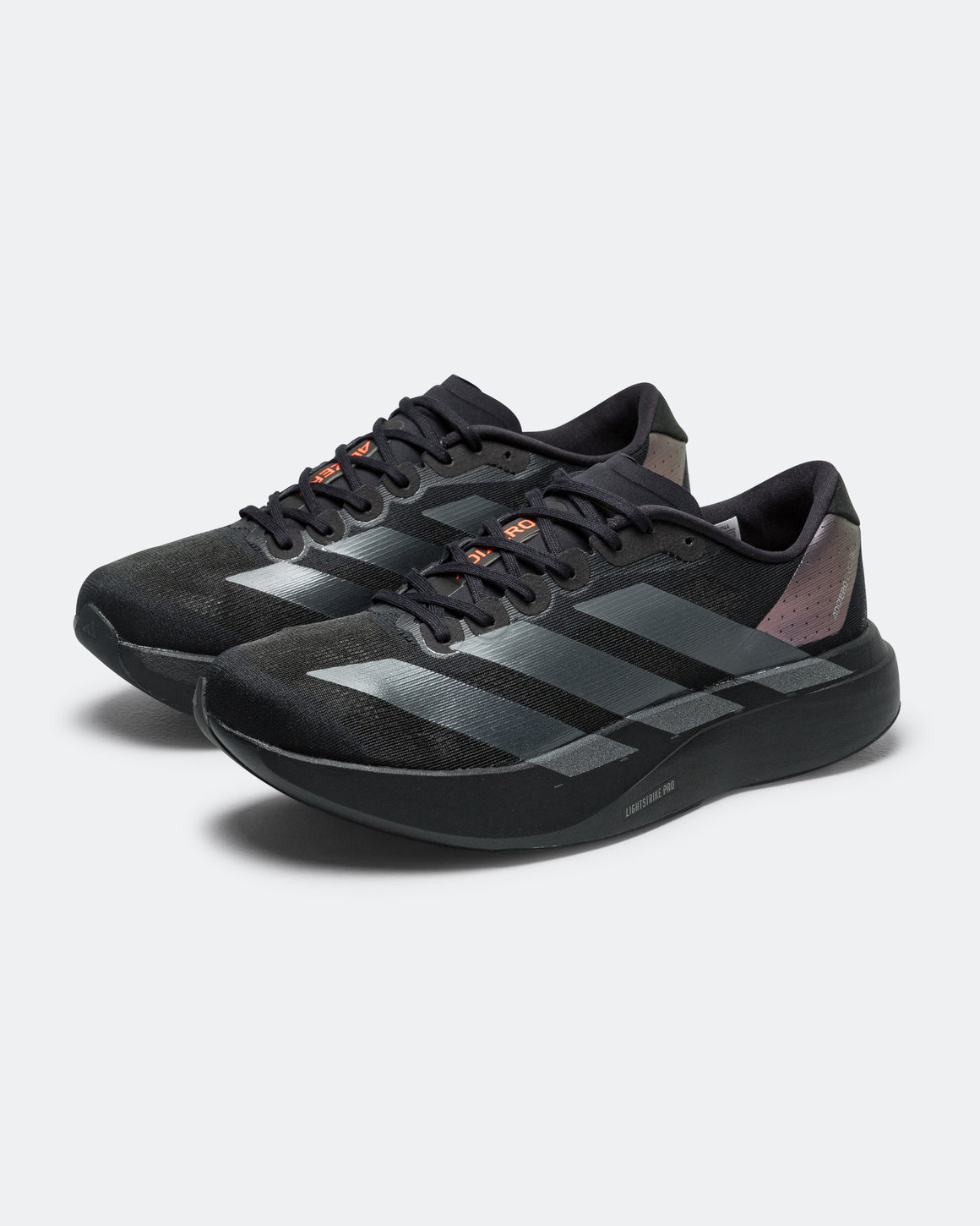 adidas - Mens Adizero Evo SL - Core Black/Grey Four-Impact Orange - Up There Athletics
