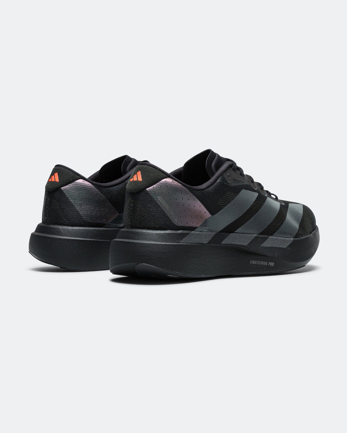 adidas - Mens Adizero Evo SL - Core Black/Grey Four-Impact Orange - Up There Athletics