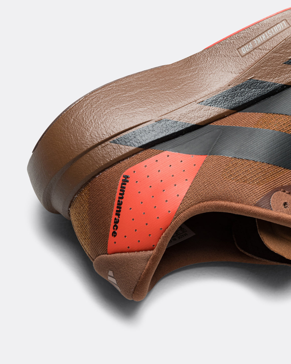 adidas - Adizero Evo SL x Humanrace - Preloved Brown/Core Black-Craft Chili - Up There Athletics