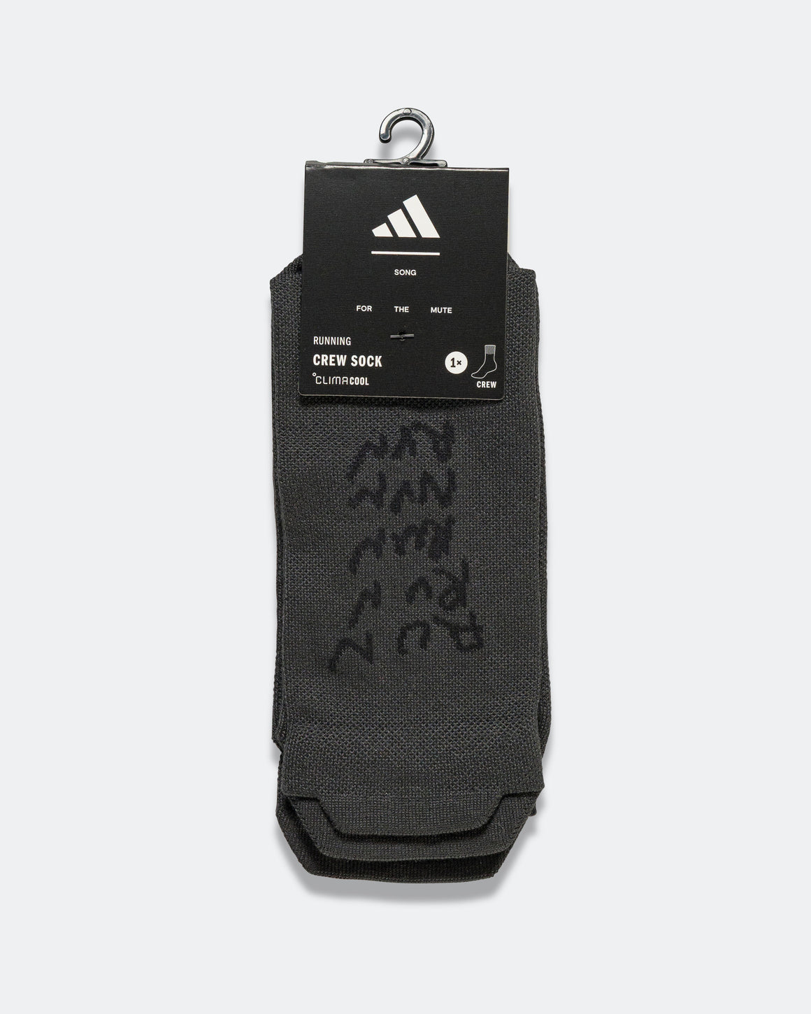 adidas - Run Sock x SFTM - Carbon - Up There Athletics