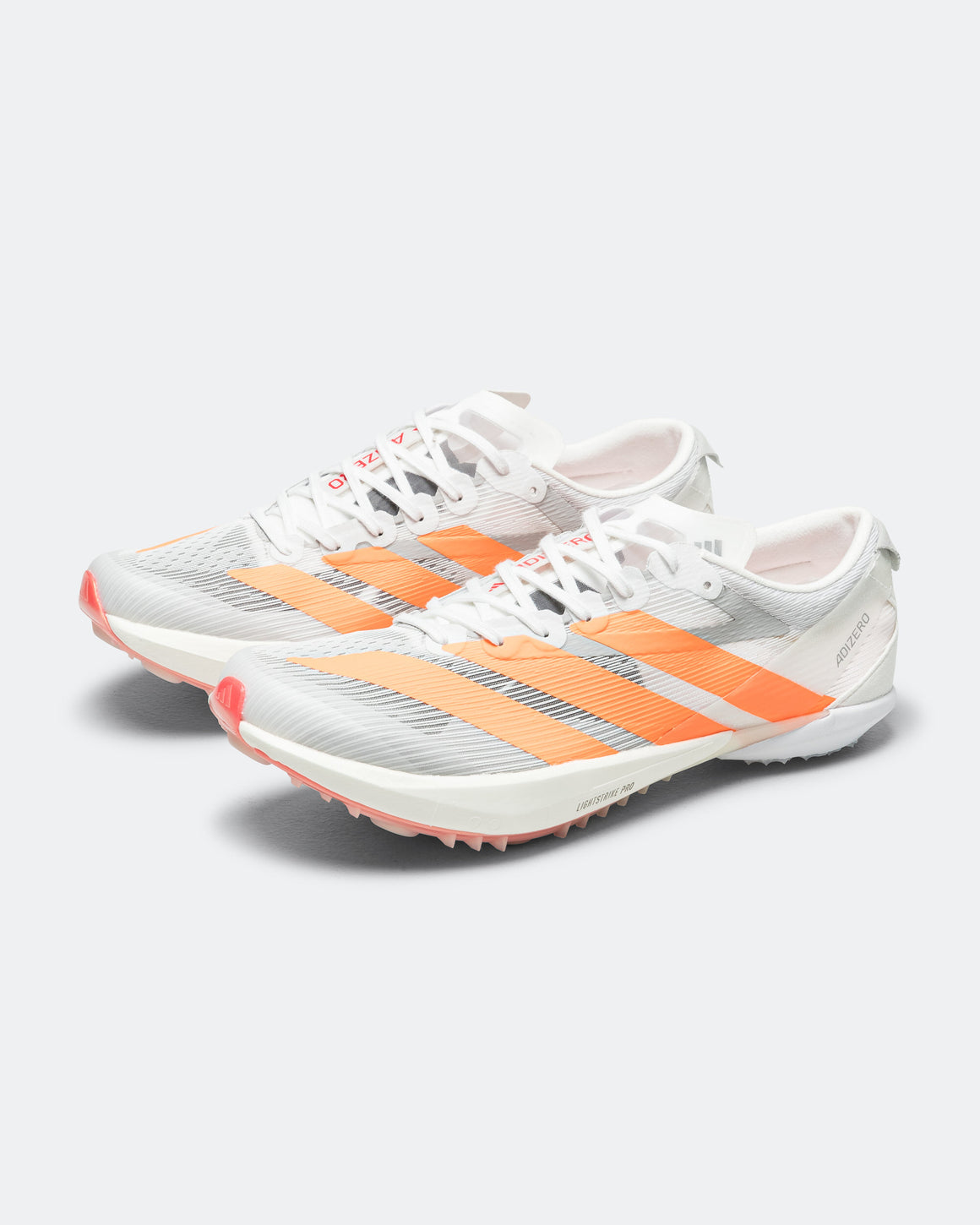 adidas - Adizero Ambition - Footwear White/Lucid Orange-Lucid Red - Up There Athletics