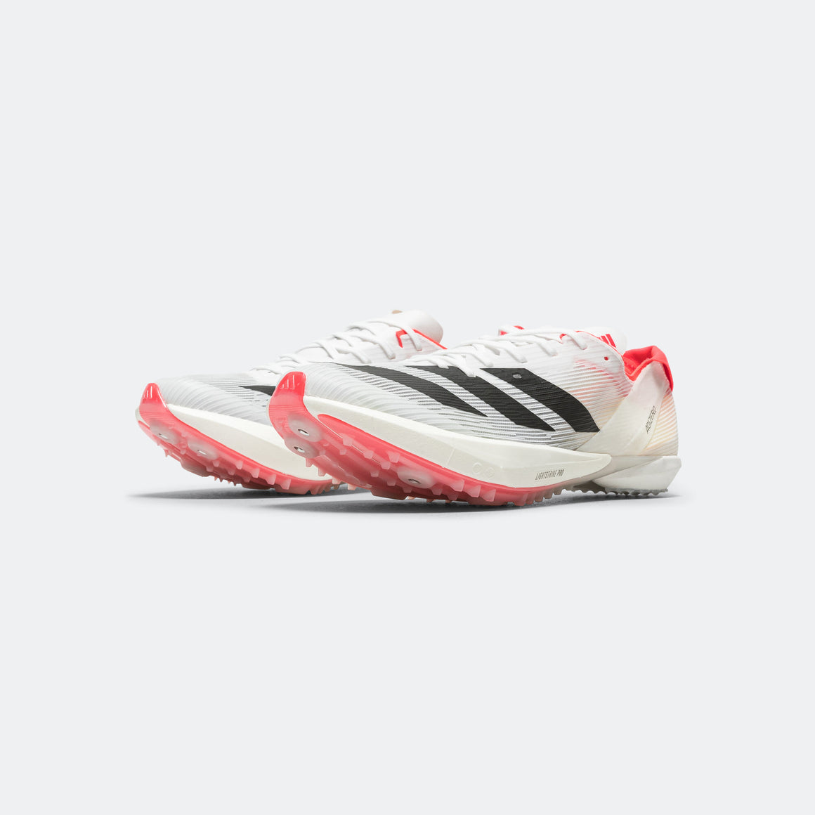 adidas - Unisex Adizero Ambition - Cloud White/Core Black-Lucid Red - Up There Athletics