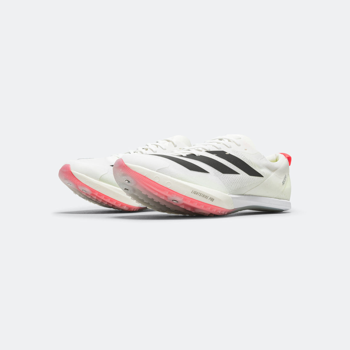 adidas - Unisex Adizero Finesse - Cloud White/Core Black-Lucid Red - Up There Athletics