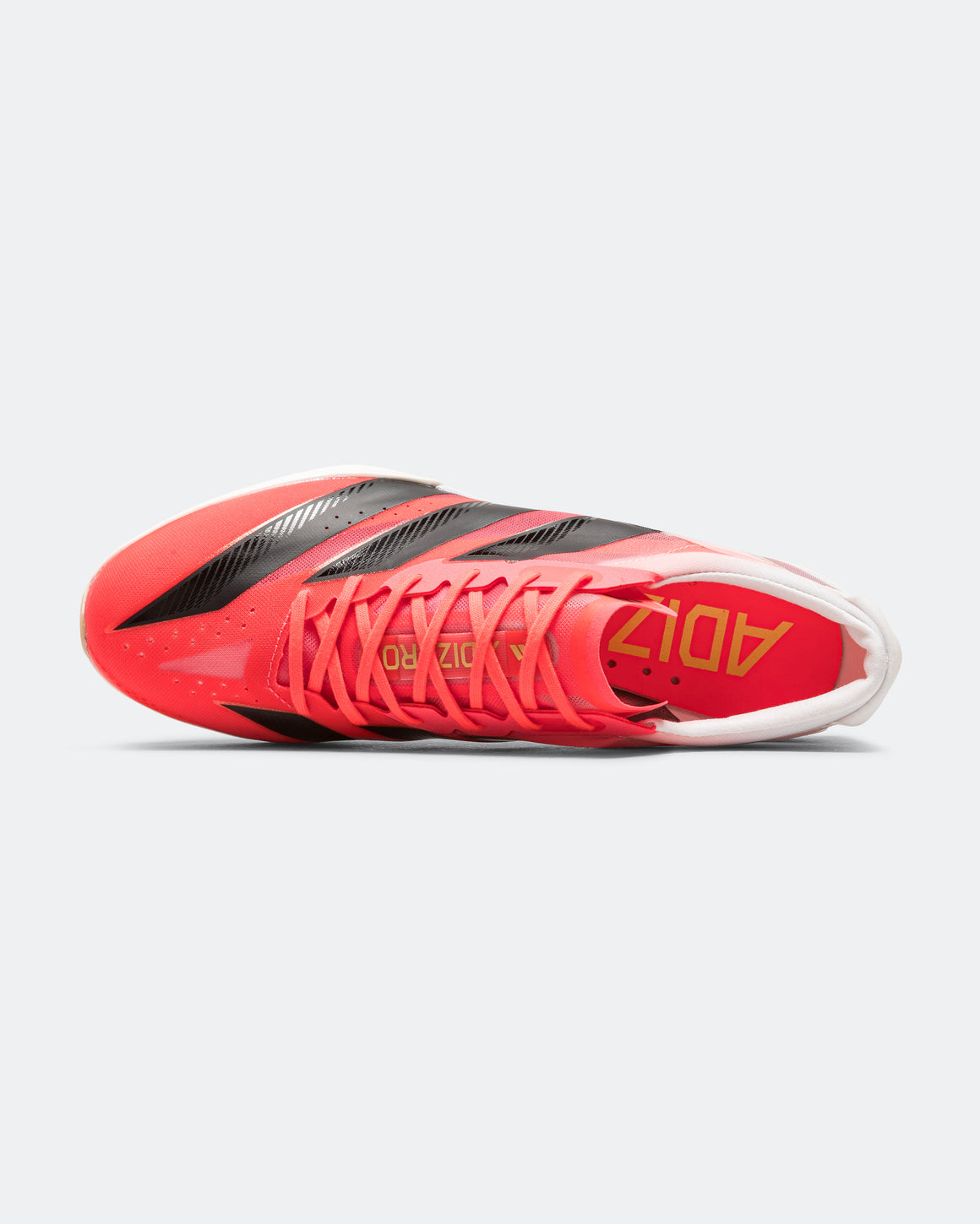 adidas - Adizero Finesse - Solar Turbo/Core Black-Gold Metallic - Up There Athletics