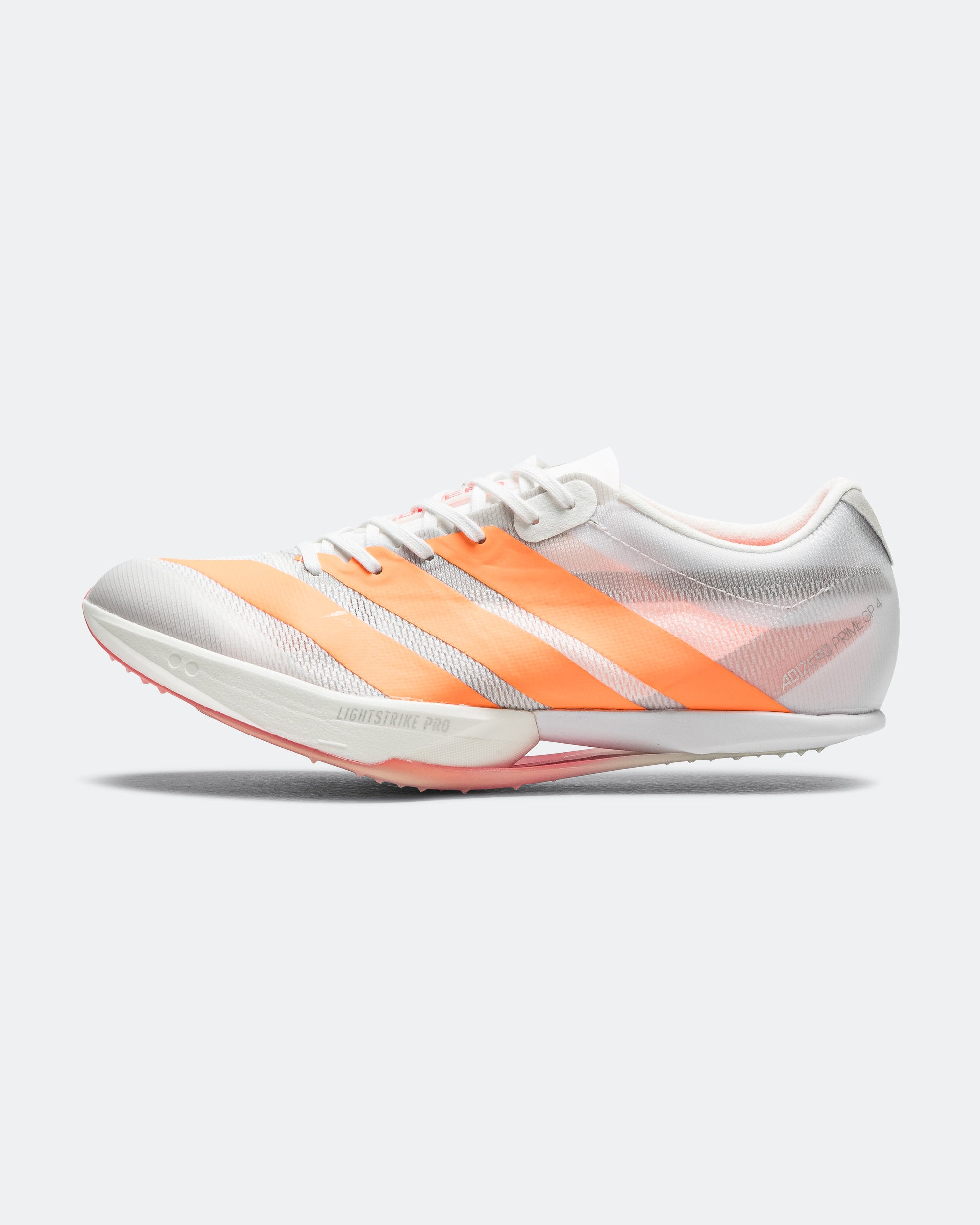 adidas - Adizero Prime SP 4 - Footwear White/Lucid Orange-Lucid