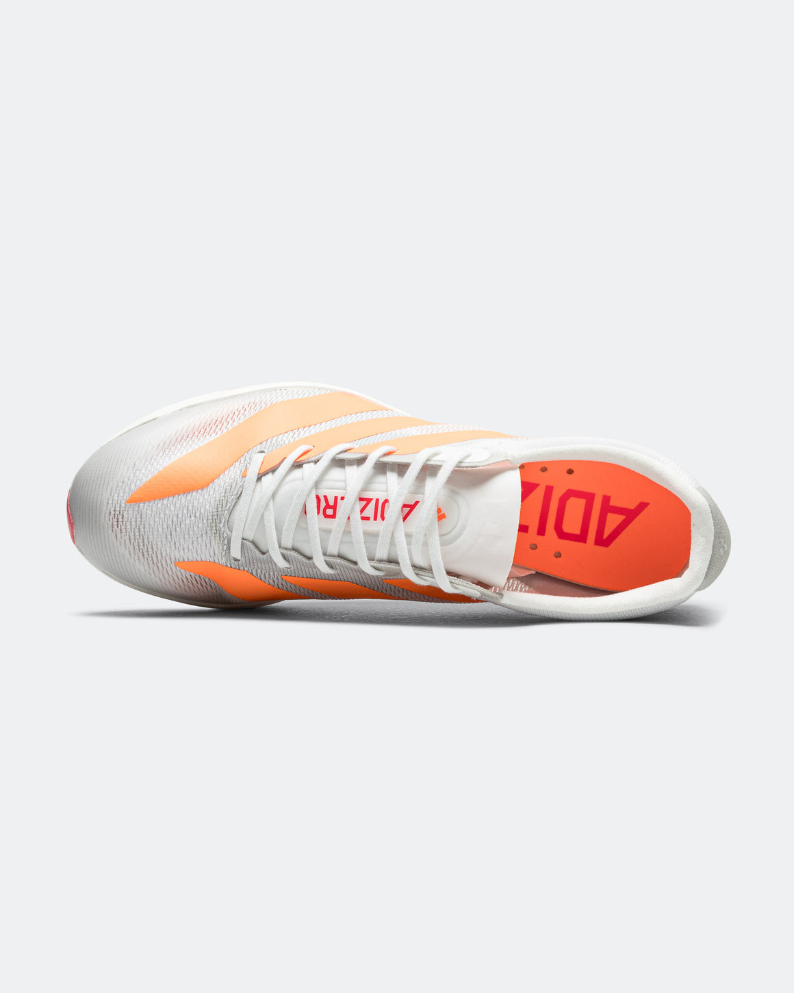 adidas - Adizero Prime SP 4 - Footwear White/Lucid Orange-Lucid Red - Up There Athletics