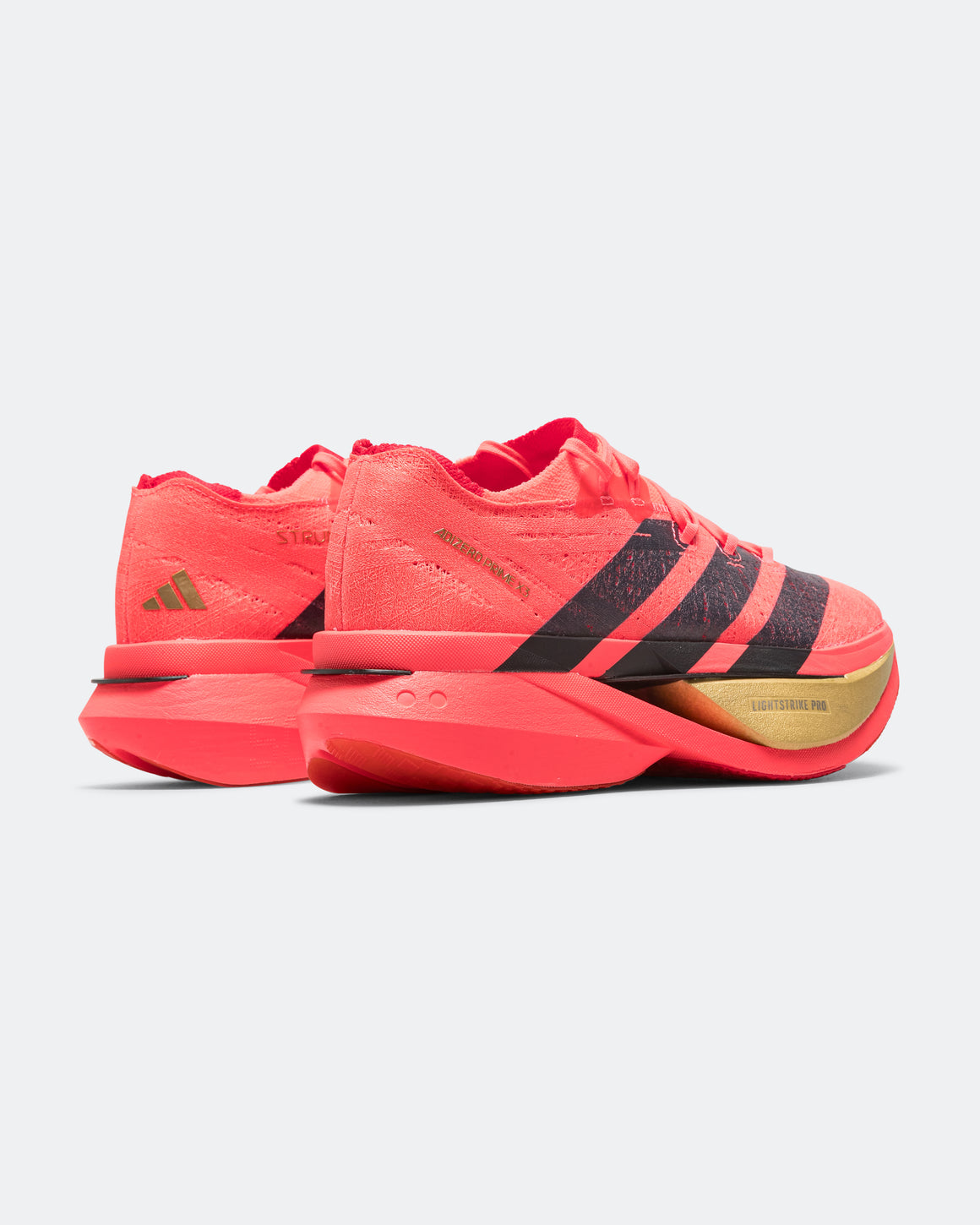 adidas - Adizero Prime X3 Strung - Solar Turbo/Grey Six/Lucid Red - Up There Athletics