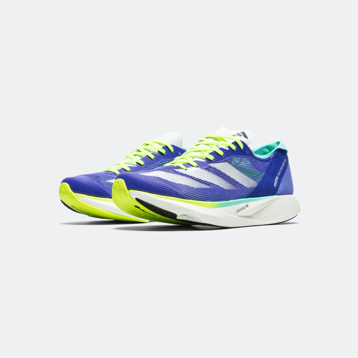 Womens adizero Takumi Sen 10 - Cobalt Blue/Zero Metalic-Lucid Lemon