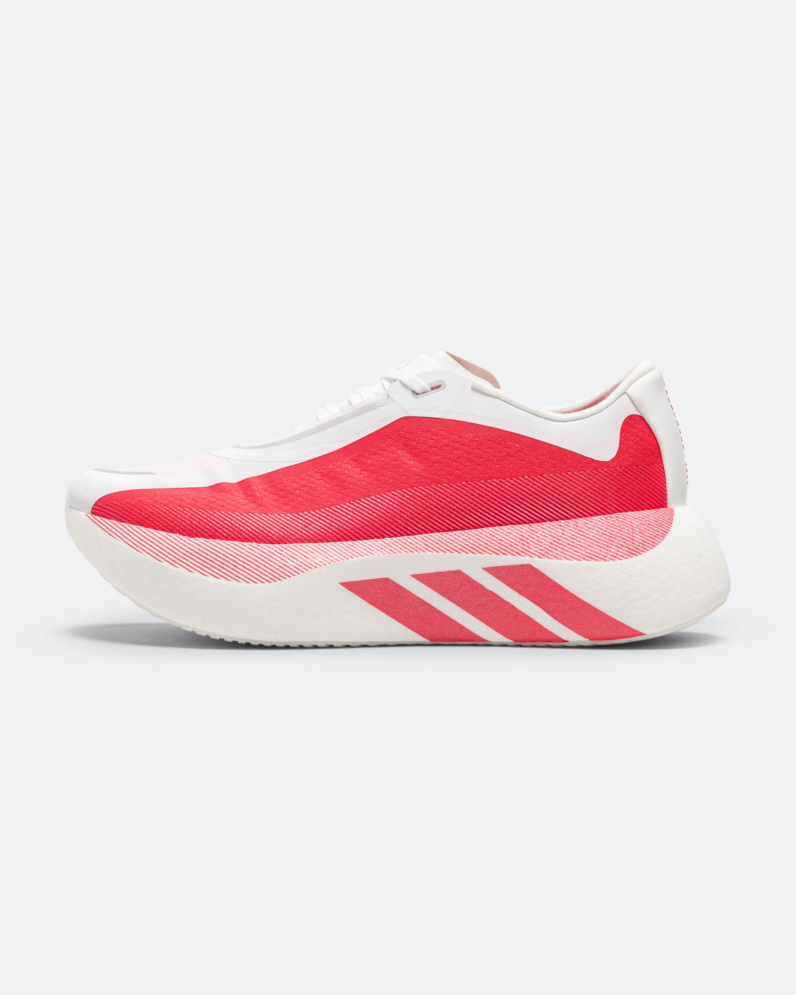 adidas - Womens Hyperboost Edge - Footwear White/Pure Ruby-Zero Metallic - Up There Athletics