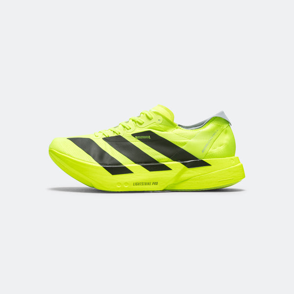 adidas Mens Adizero Adios Pro 4 - Lucid Lemon/Core Black  display picture 3