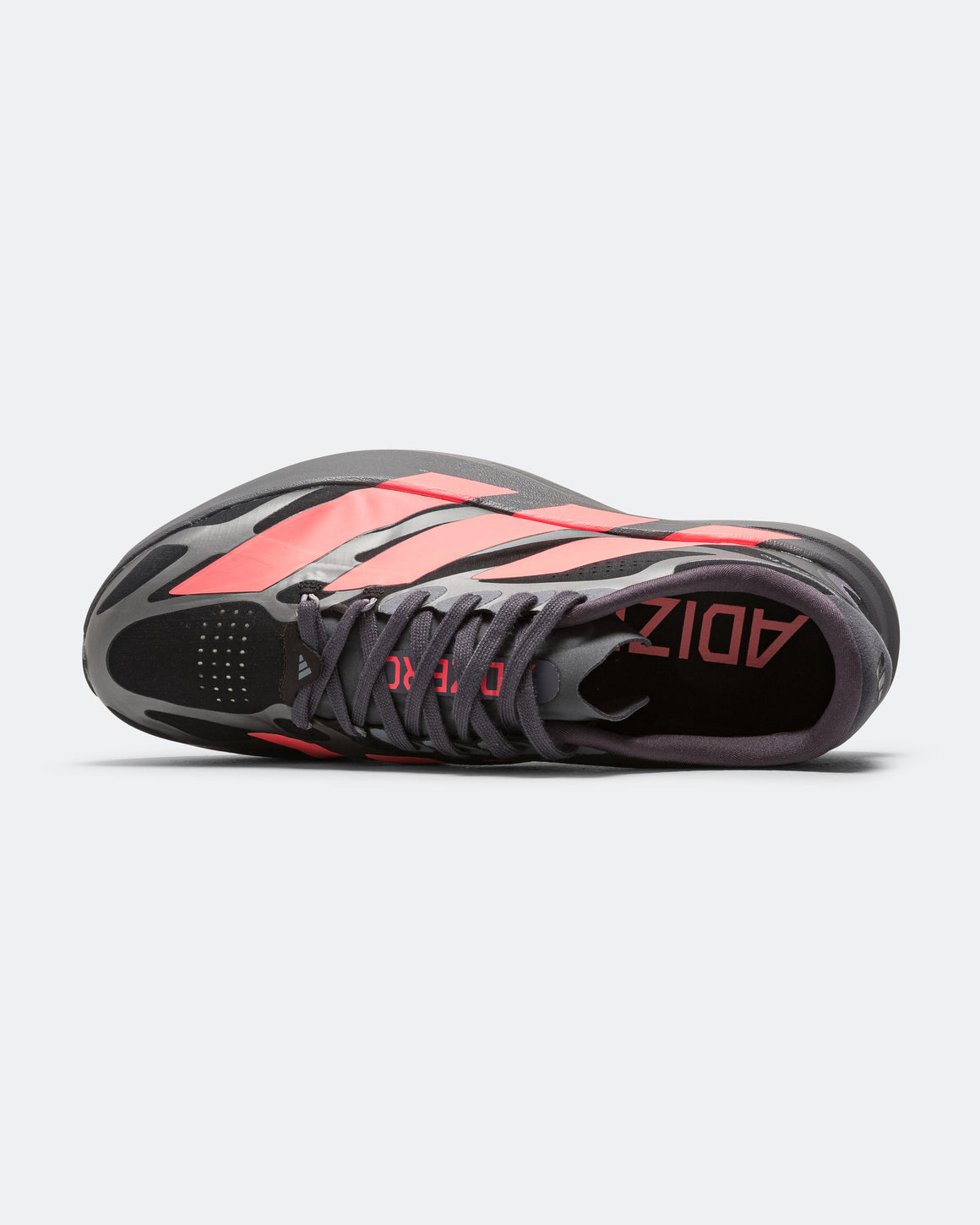 adidas - Mens Adizero Evo SL EXO - Core Black/Solar Turbo-Iron Metallic - Up There Athletics