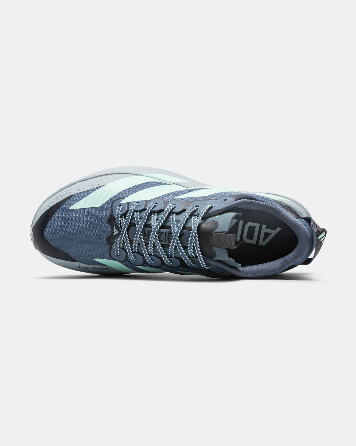 adidas - Mens Adizero Evo SL ATR - Tech Ink/Semi Flash Aqua-light Grey - Up There Athletics