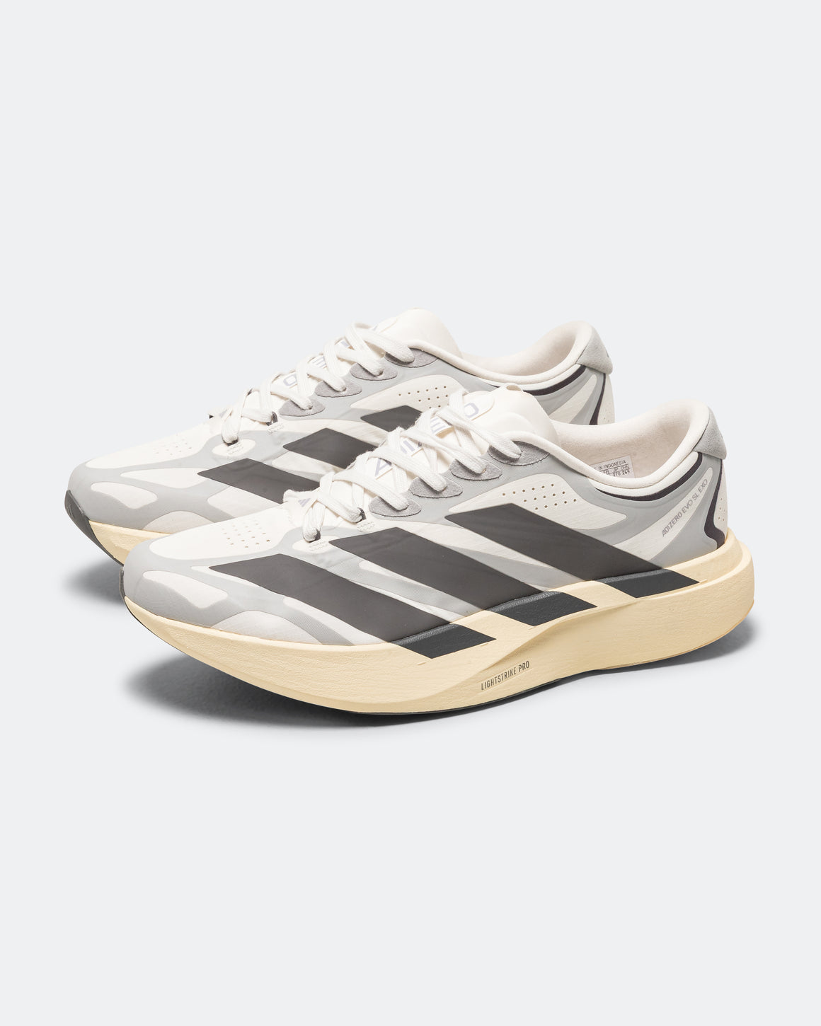 adidas - Mens Adizero Evo SL EXO - Core White/Utility Black-Grey Two - Up There Athletics