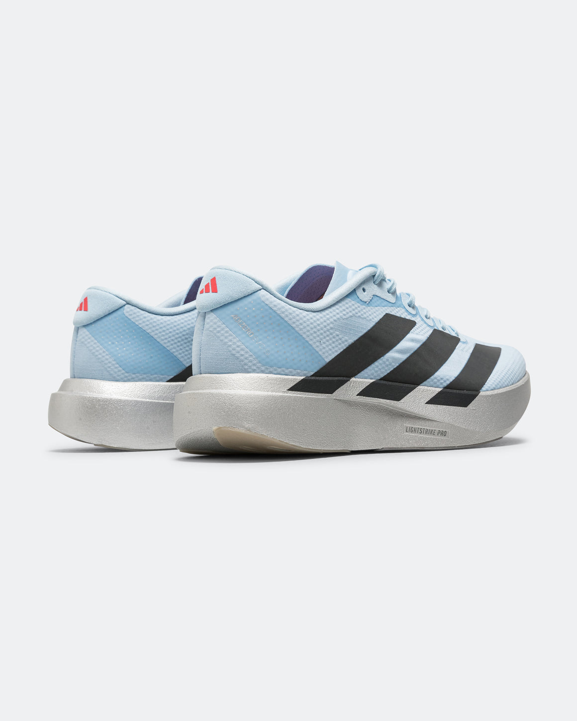 adidas - Mens Adizero Evo SL Woven - Clear Sky/Carbon-Silver Metallic - Up There Athletics