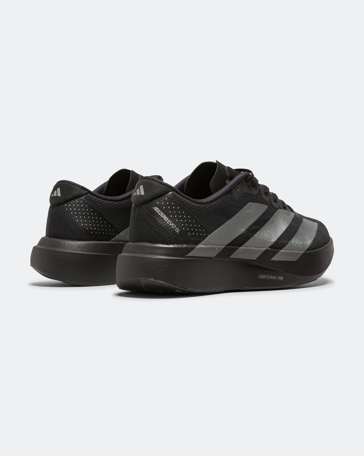 adidas - Mens Adizero Evo SL Woven - Core Black/Carbon-Core Black - Up There Athletics