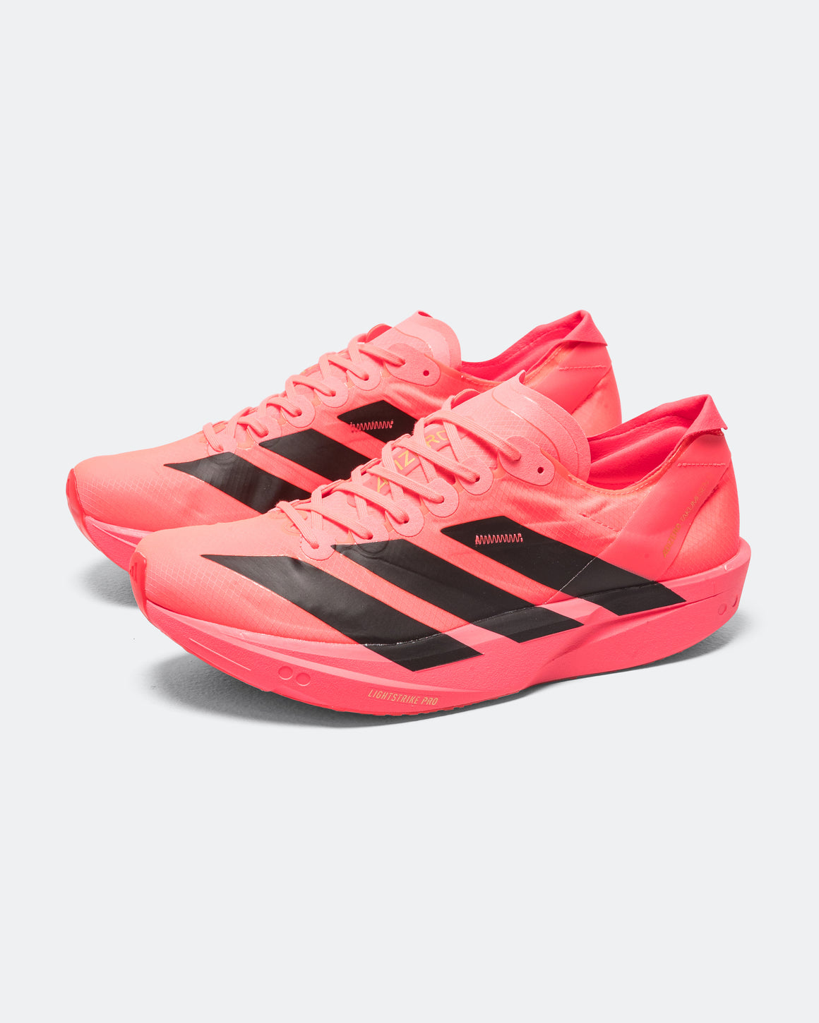 adidas - Mens Adizero Takumi Sen 11 - Solar Turbo/Core Black-Lucid Red - Up There Athletics