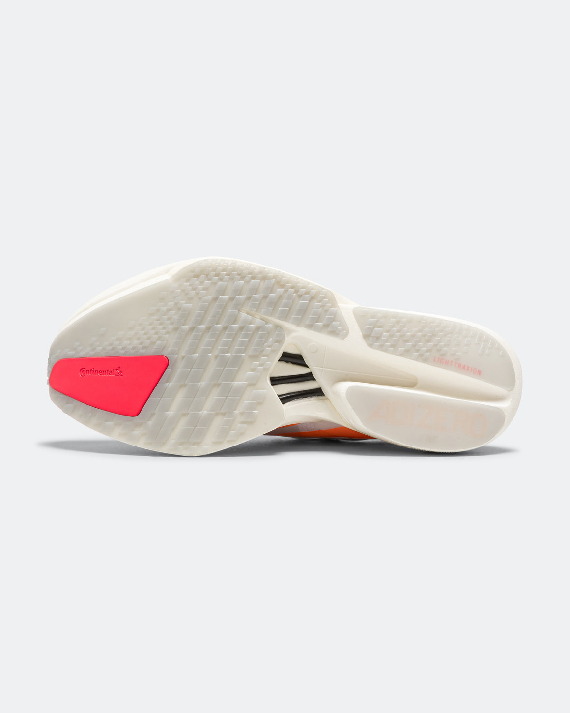 adidas - Mens Adizero Adios Pro 4 - Footwear White/Lucid Orange-Lucid Red - Up There Athletics