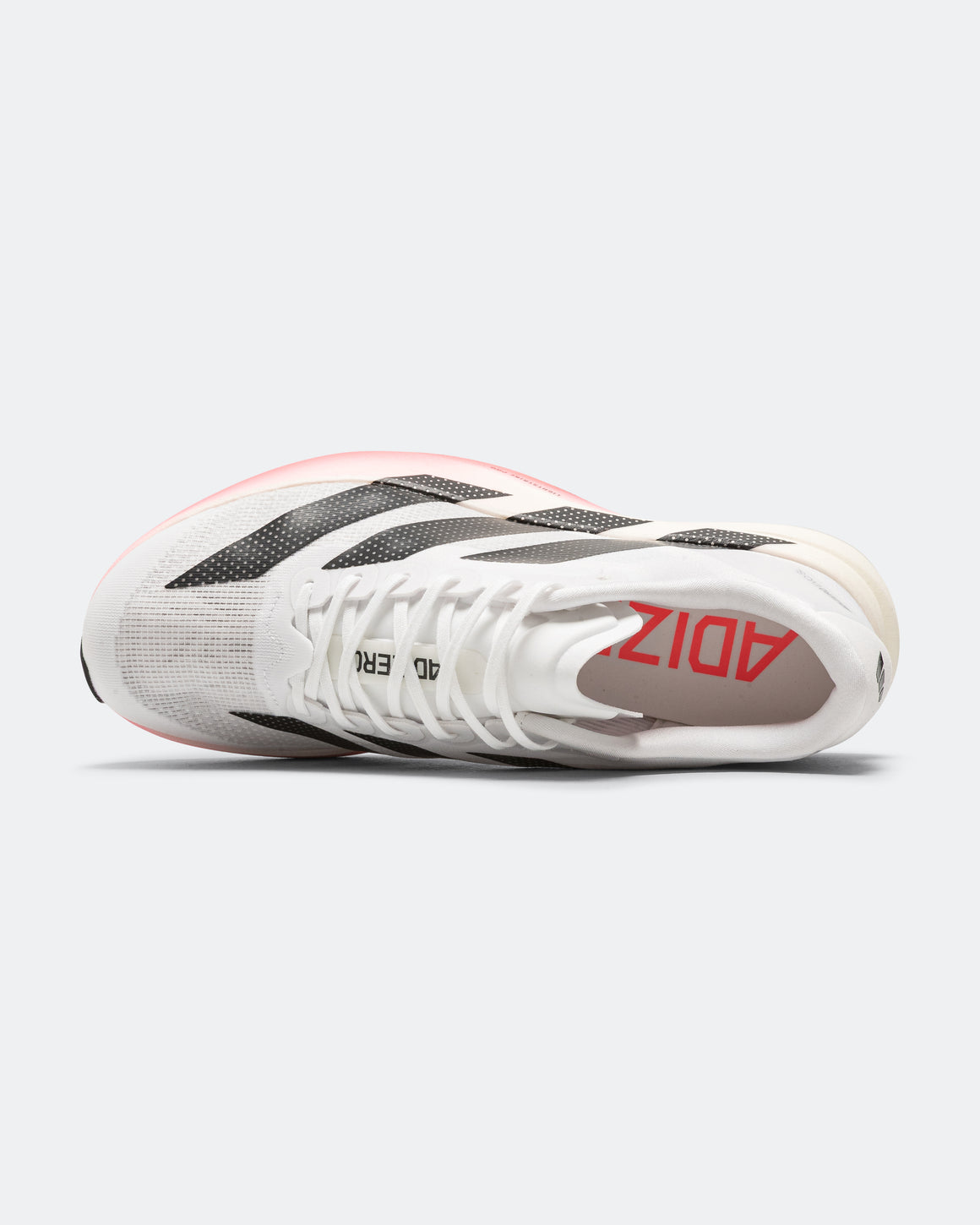 adidas - Mens Adizero Evo SL - Cloud White/Core Black- Solar Turbo - Up There Athletics