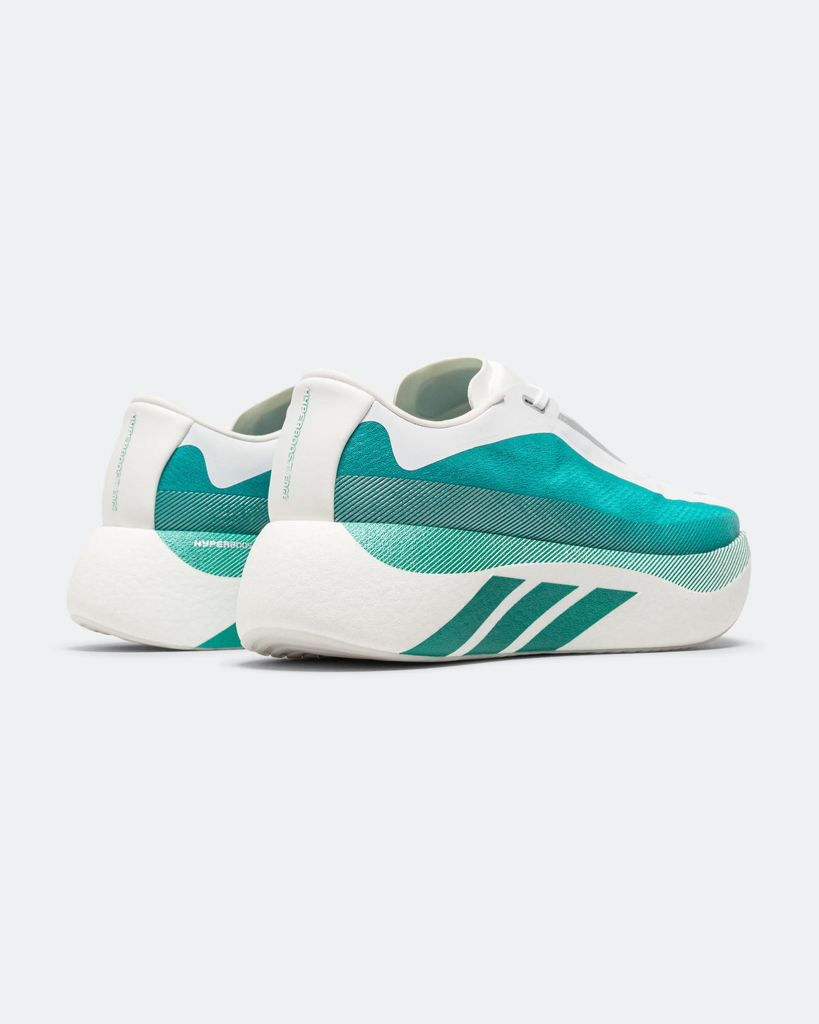 adidas - Womens Hyperboost Edge - Cloud White/Equipment Green-Zero Metallic - Up There Athletics
