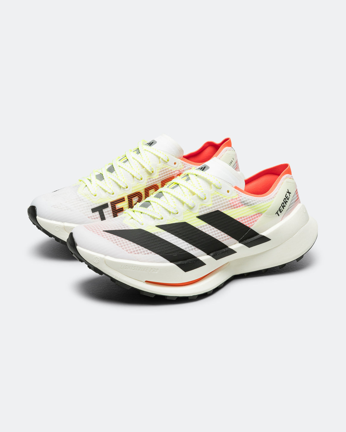 adidas - Mens Terrex Agravic Speed Ultra 2 - Footwear White/Core Black-Semi Impact Orange - Up There Athletics