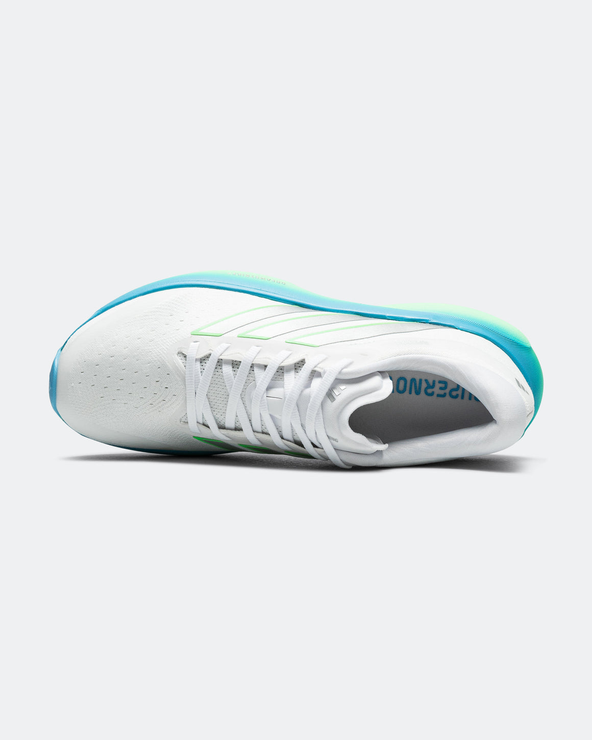 adidas - Mens Supernova Rise 3 - Footwear White/Silver Metallic-Semi Blue Burst - Up There Athletics
