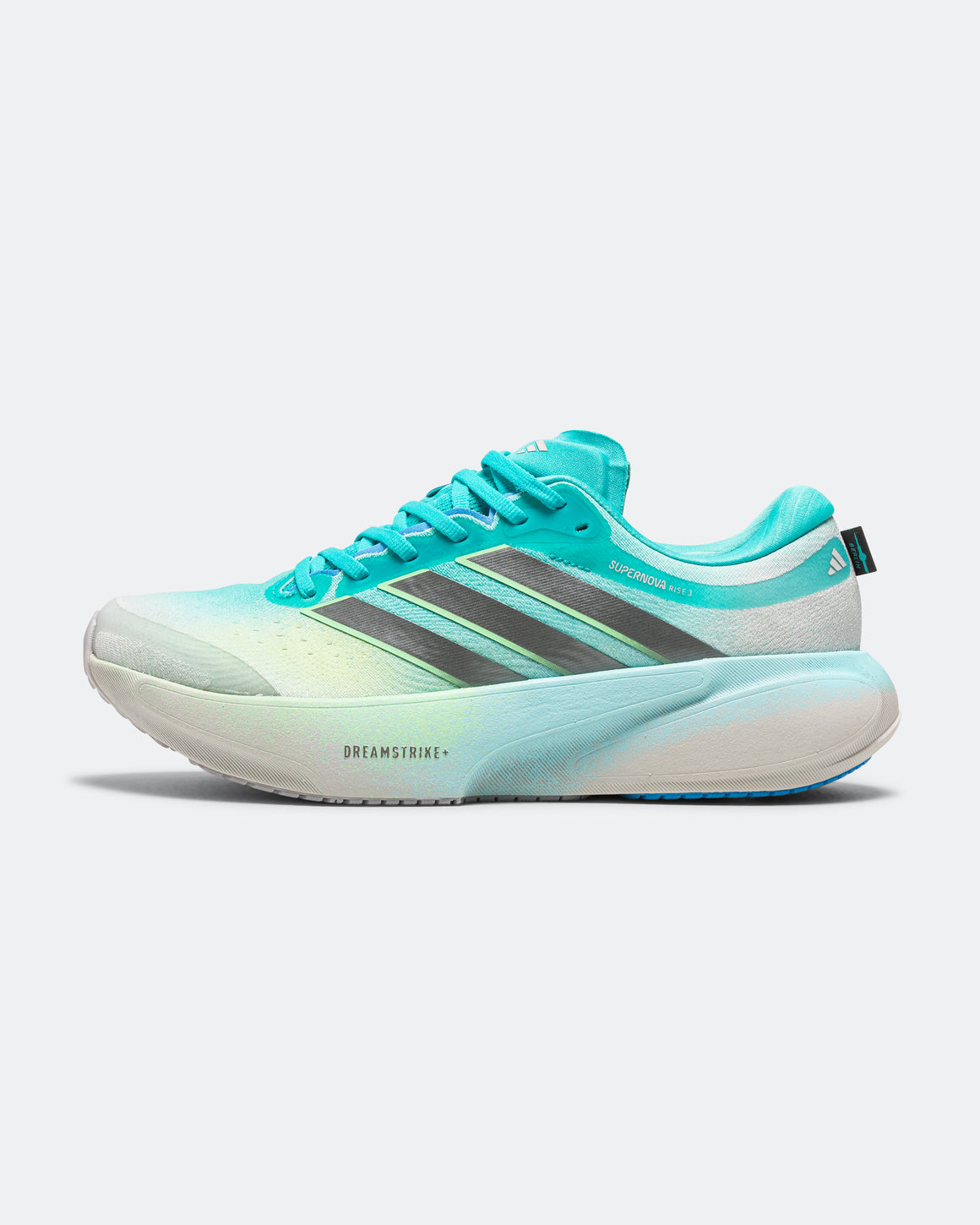 adidas - Mens Supernova Rise 3 - Grey Two/Iron Metallic/Lime Burst - Up There Athletics