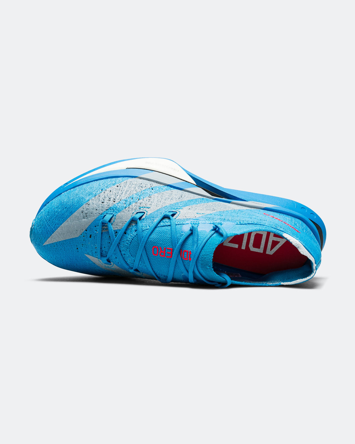 adidas - Adizero Prime X3 Strung - Solar Blue/Silver Metallic-Lucid Red - Up There Athletics